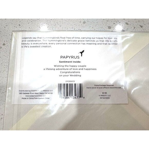 NWT set of 4Wedding & Love-Themed Greeting Cards By Papyrus & Hallmark - Picture 4 of 10